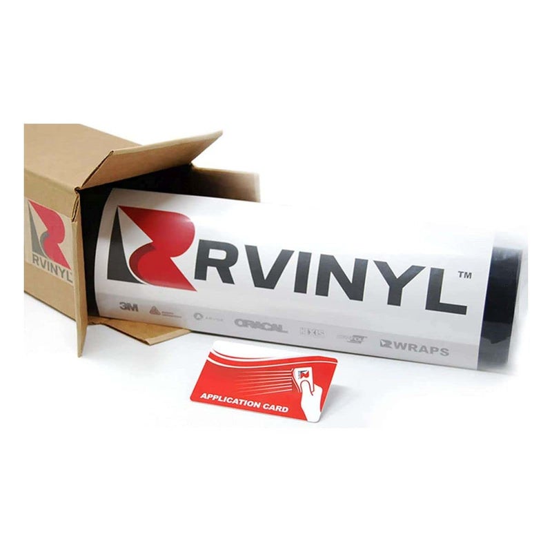 Rvinyl فيلم تغليف السيارات من 3M 2080 سلسلة M10 أبيض غير لامع - 5 قدم × 1 قدم - 5 قدم مربع - فينيل لامع مزدوج الصب - لفة ورقة مركبة خالية من الفقاعات - Image 1